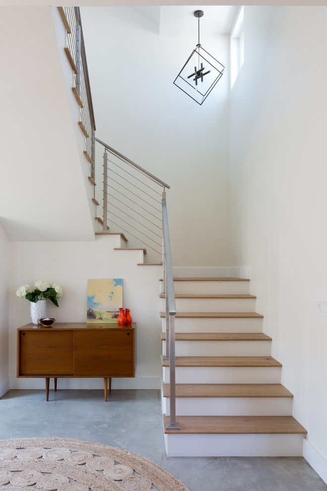 Redondo Beach New Construction Midcentury Entry Los Angeles by Natalie Myers Houzz