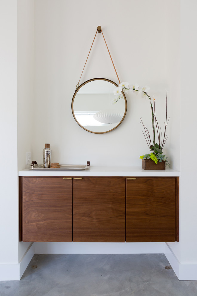 Redondo Beach New Construction Midcentury Entry Los Angeles by Natalie Myers Houzz