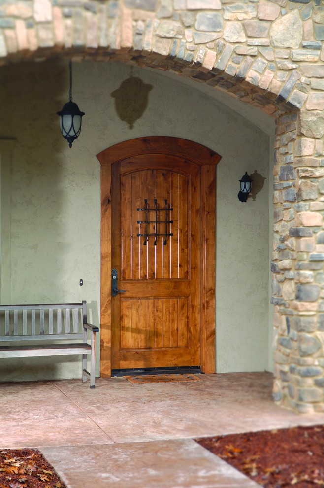 Rogue Valley Entry Doors Plank and Speakeasy series rustic all wood