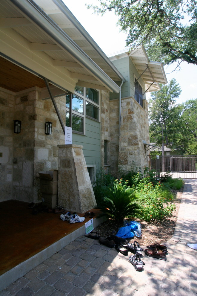 Moderner Eingang in Austin