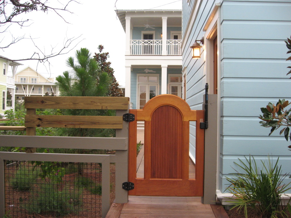Design ideas for a world-inspired entrance in New Orleans.