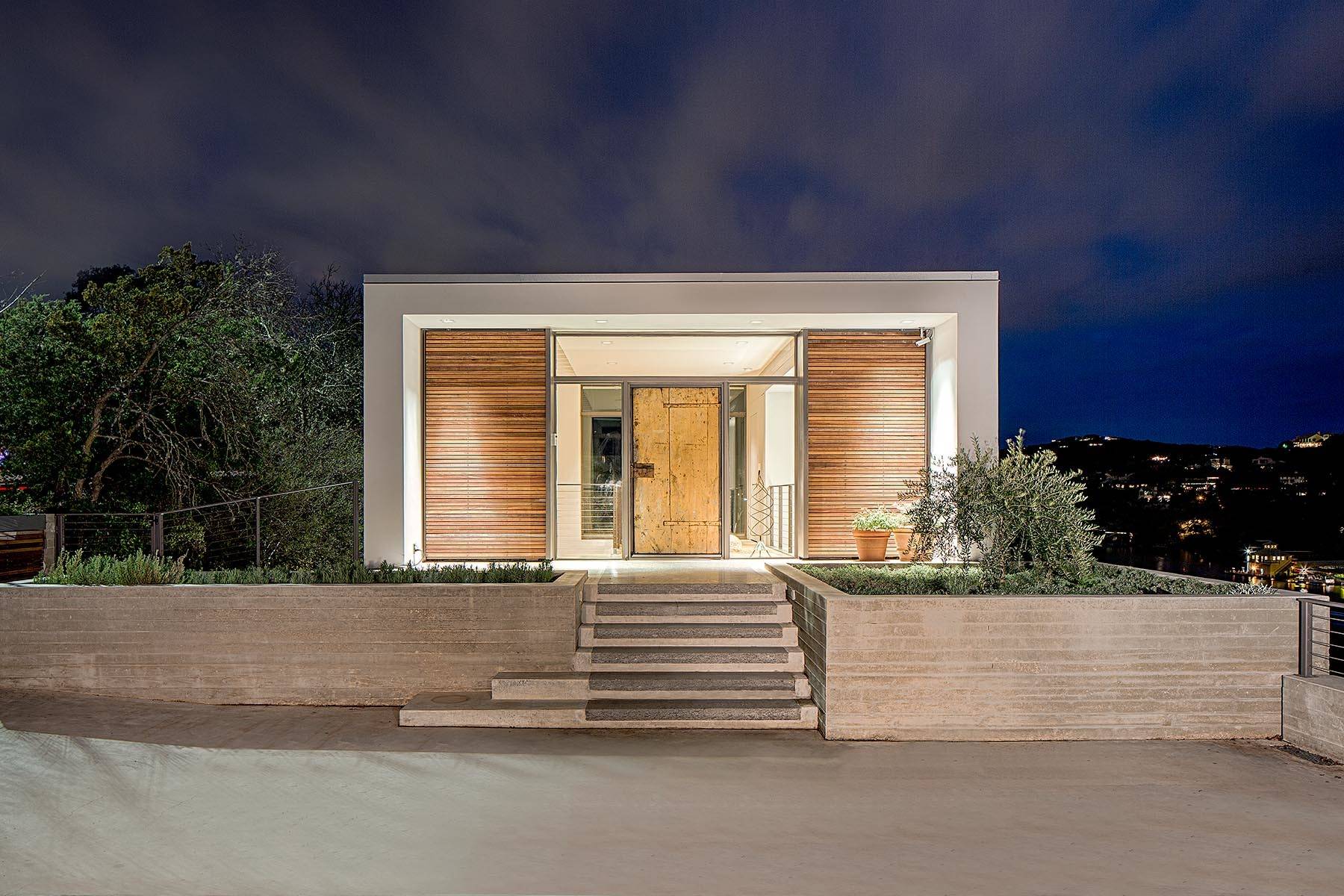 Rooftop Entryway Modern Entry Austin By Specht Architects Houzz
