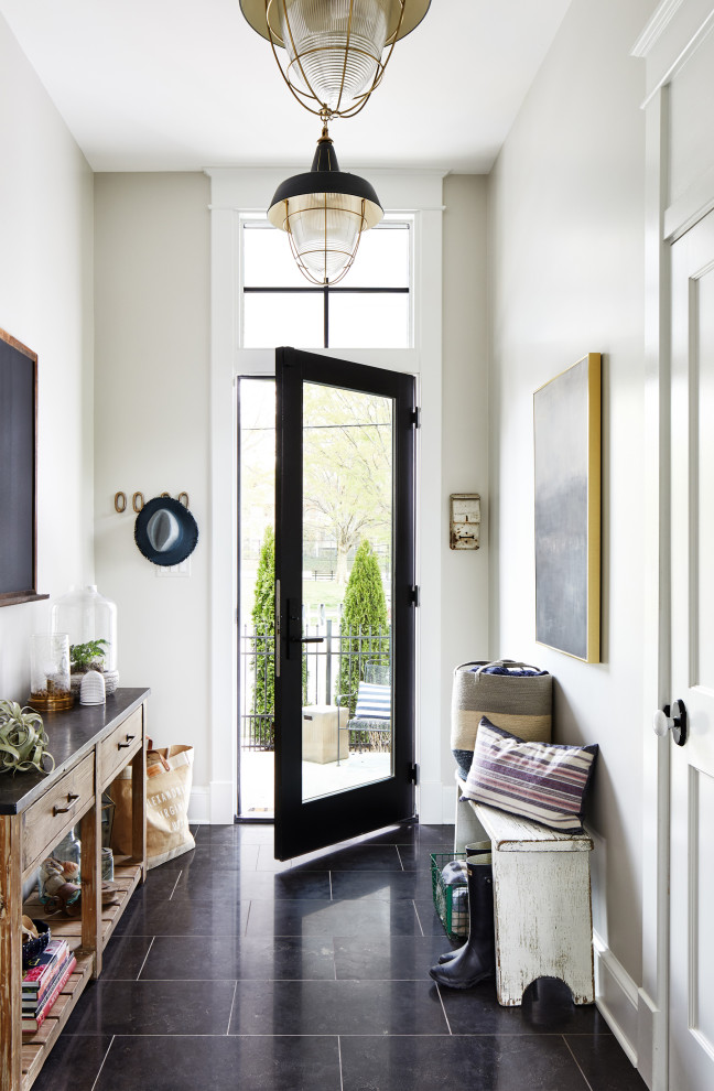Inspiration for a cottage entryway remodel in DC Metro