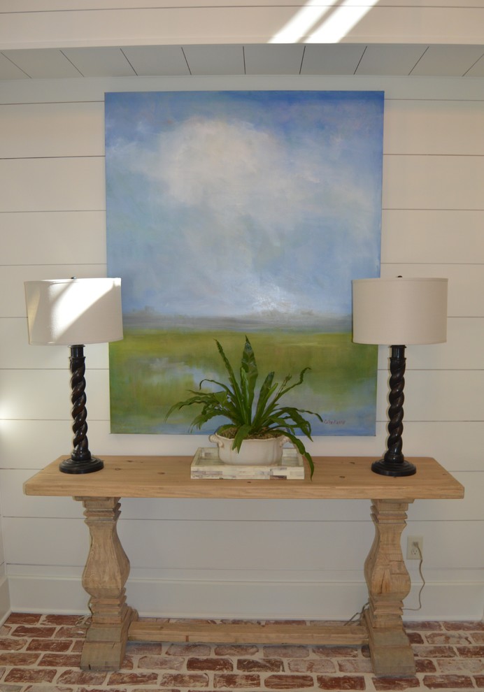 Example of a beach style entryway design in Jacksonville