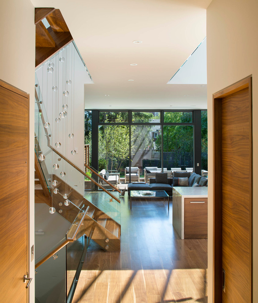 Sheldrake House Modern Entry Toronto by Jillian Aimis Architect