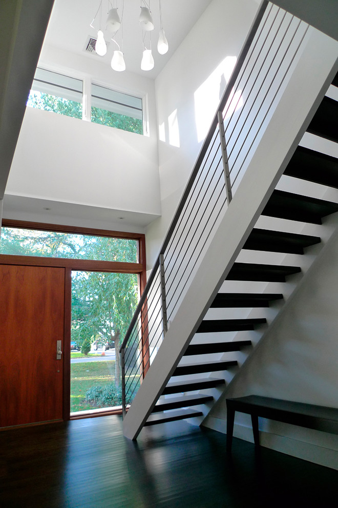 Stairs/Cable Railings - Contemporary - Entry - New York - by Marshall ...