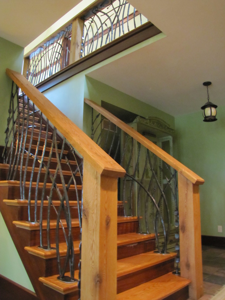 Inspiration for a timeless staircase remodel in Cincinnati
