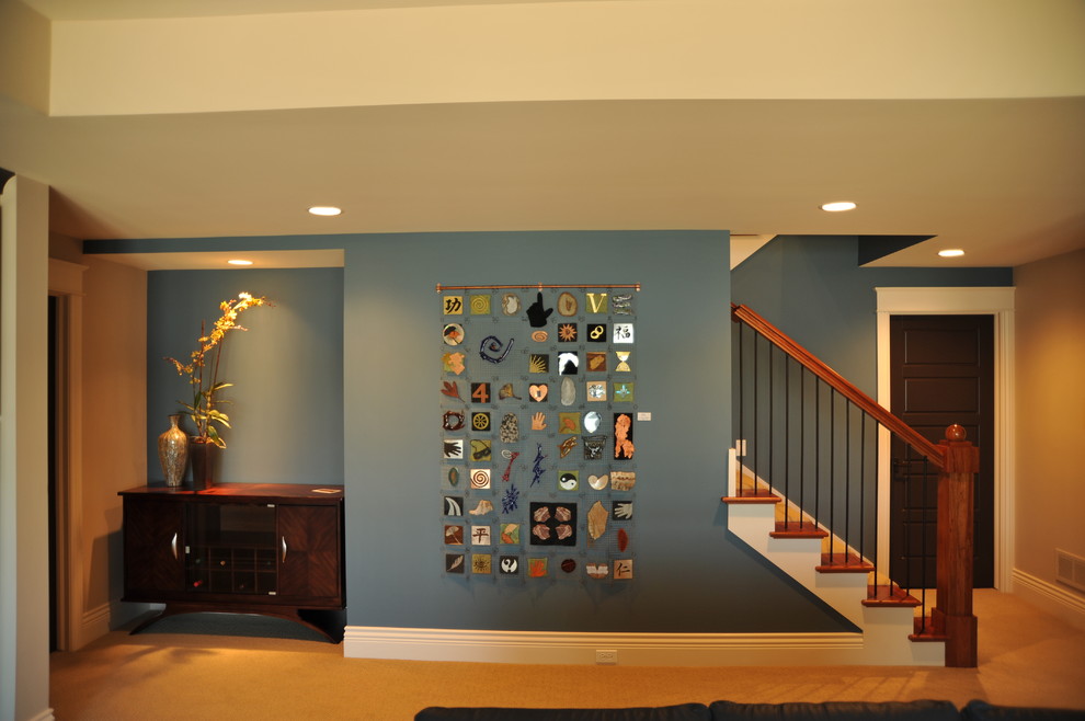 Design ideas for an eclectic entrance in Grand Rapids.