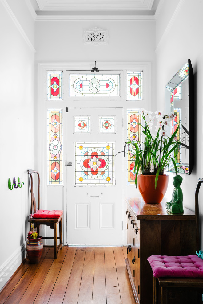 Inspiration for a victorian entryway remodel in Perth