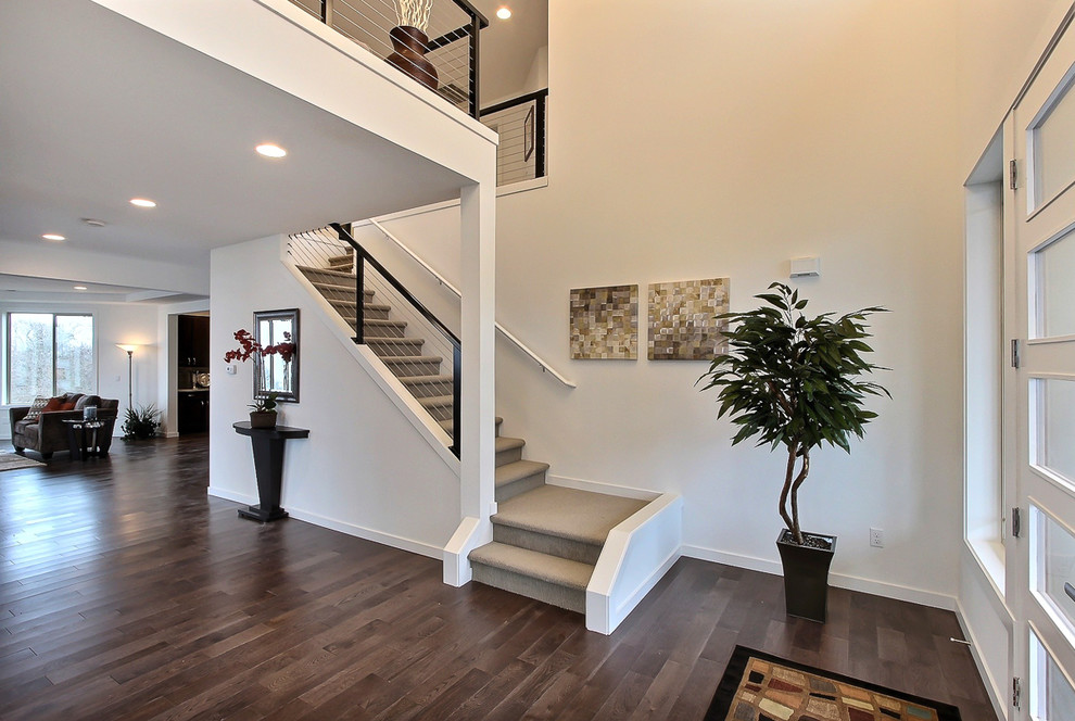 Stack Hill Staging Transitional Entry Seattle by Spaces