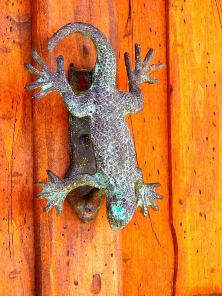 Taos Straw Bale House Eclectic Entry Albuquerque by The Salamander Company LLC. Houzz