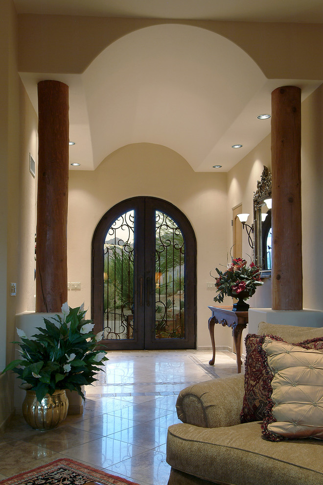 This is an example of an entrance in Phoenix.