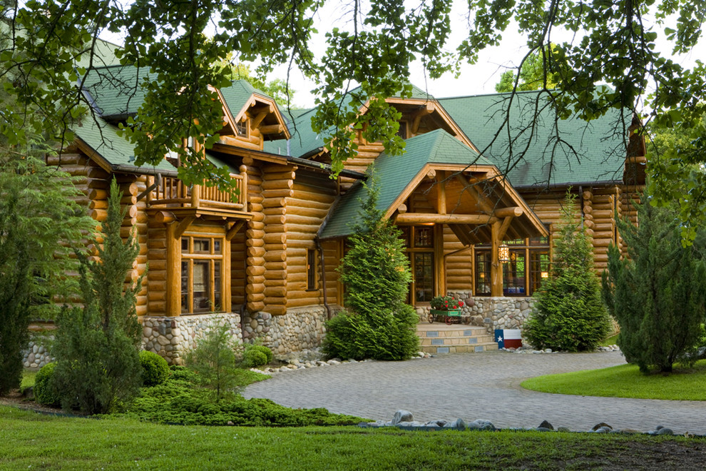 The Lake House Rustic Entry Other by Rocky Mountain Homes/Rocky