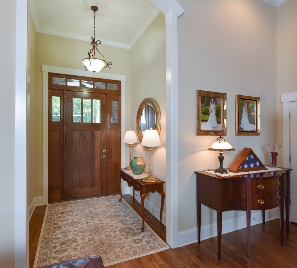 The Sandy Creek Plan 1329D Arts & Crafts Entrance Other by Donald A. Gardner Architects