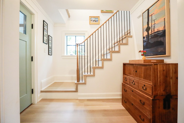 This Old House Jamestown Net-Zero Renovation - Entrance - Providence