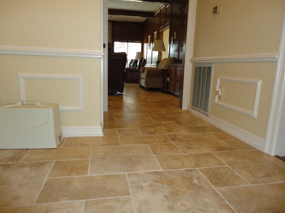 Tile/Marble Flooring Traditional Entry Houston by Katy Tile