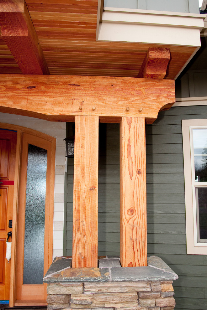 Timber Framed Entryways Showcase Craftsman Entry Portland by