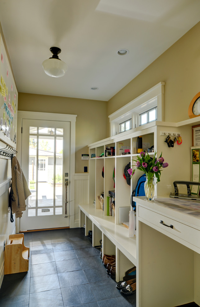 Mudroom - craftsman mudroom idea in San Francisco
