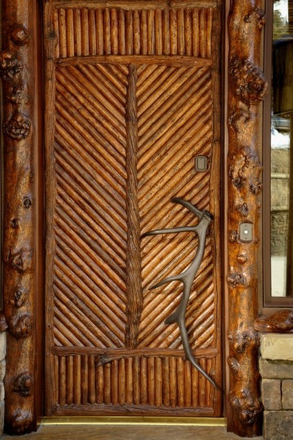 Traditional Decorative Entry Door Hardware By Rocky Mountain Hardware -  Traditional - Entry - Chicago - by Clark & Barlow Decorative Hardware |  Houzz