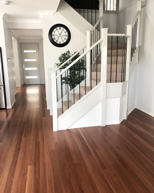 Turpentine Timber flooring in Sydney Modern Entry Sydney by