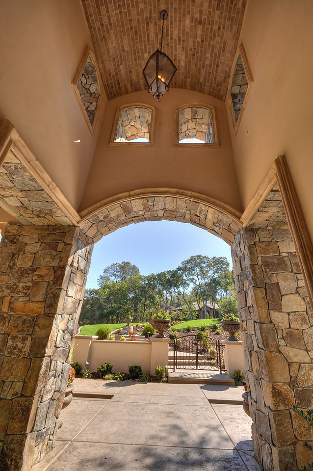 Tuscan Mediterranean Entry Sacramento by Lee Construction Houzz