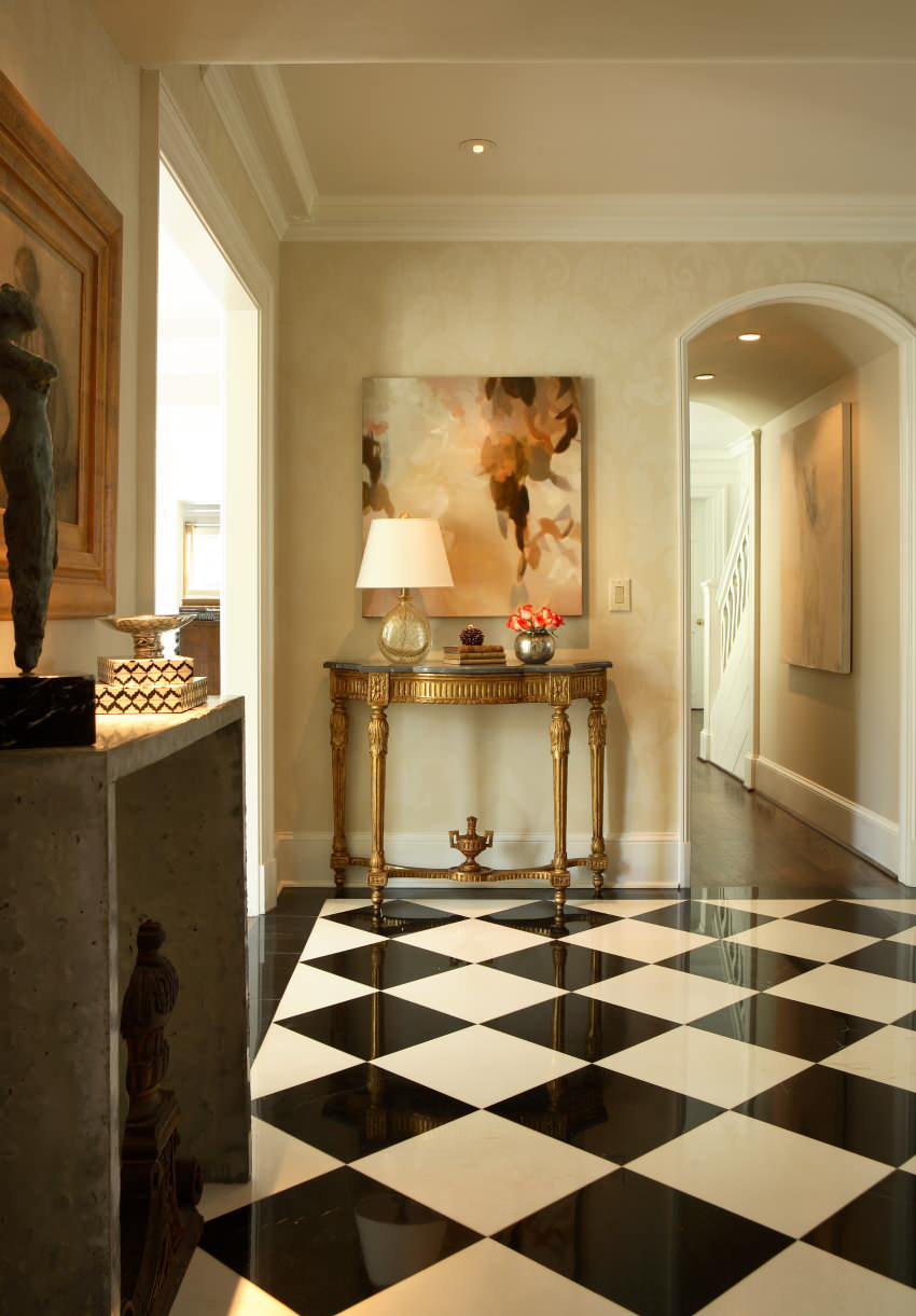 Black And White Marble Floors Photos