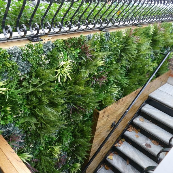 VistaFolia Green Wall Privacy Fence Modern Eingang Nashville