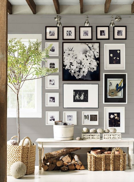 モノクロ写真を飾ったウォールギャラリーをつくろう Houzz ハウズ
