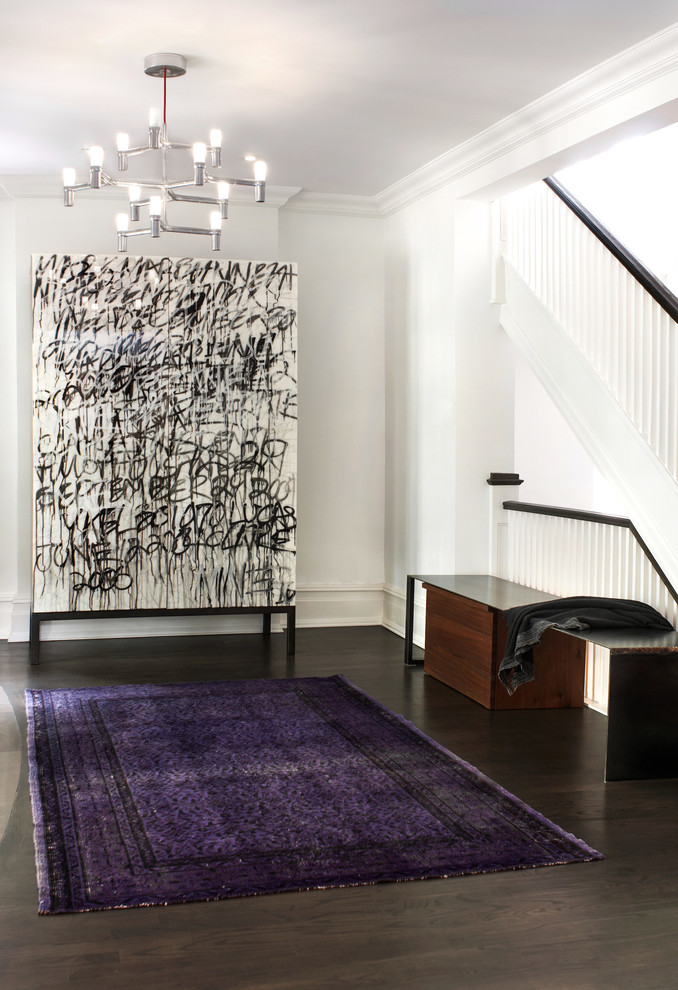 Trendy entry hall photo in Toronto