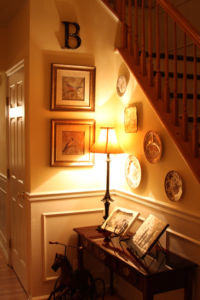 Inspiration for a timeless entryway remodel in Baltimore