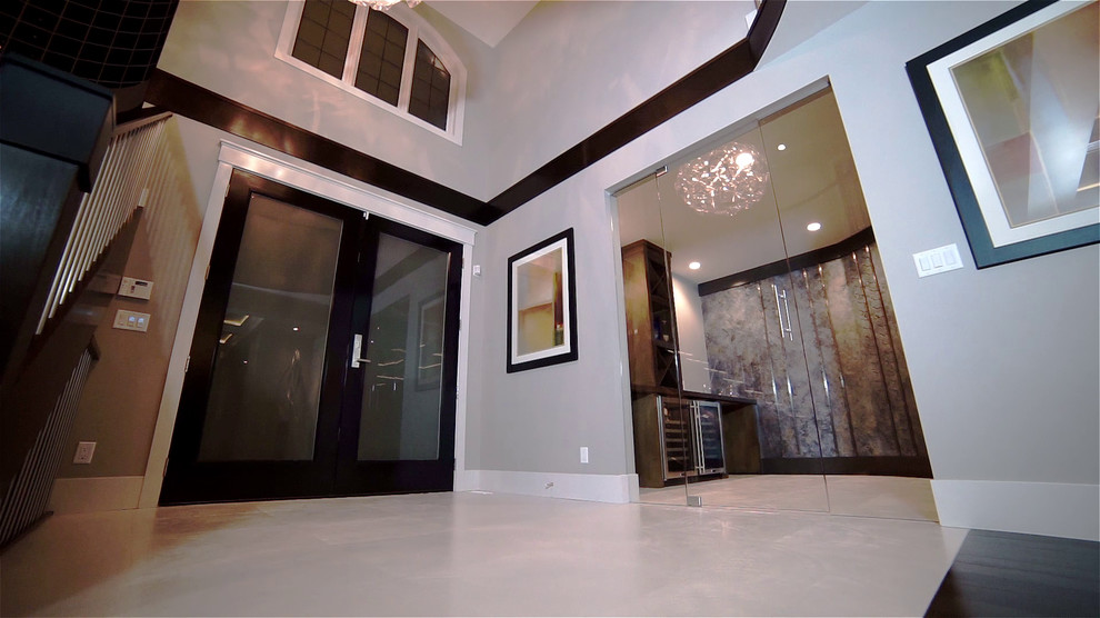 White Rock Marine Drive Modern Entry Vancouver by Versa Homes