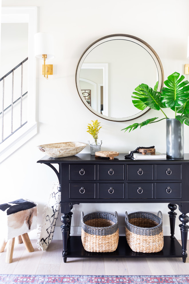 Whitetail Farmhouse Foyer Classique Entrée Détroit par