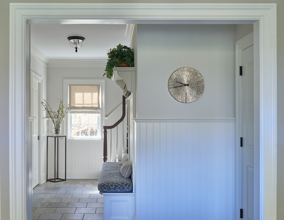 Wilton Colonial Transitional Entry DC Metro by Dalia Canora