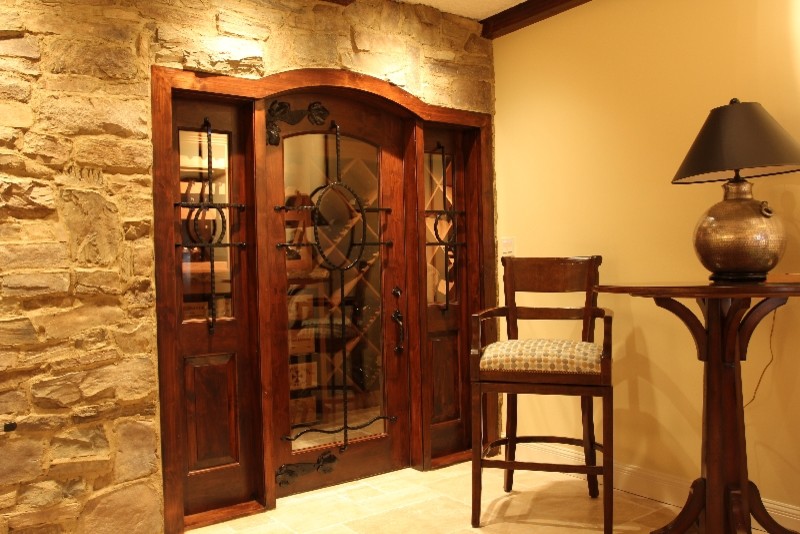 Wine Cellar Entry Door Traditional Entry DC Metro by Clingerman