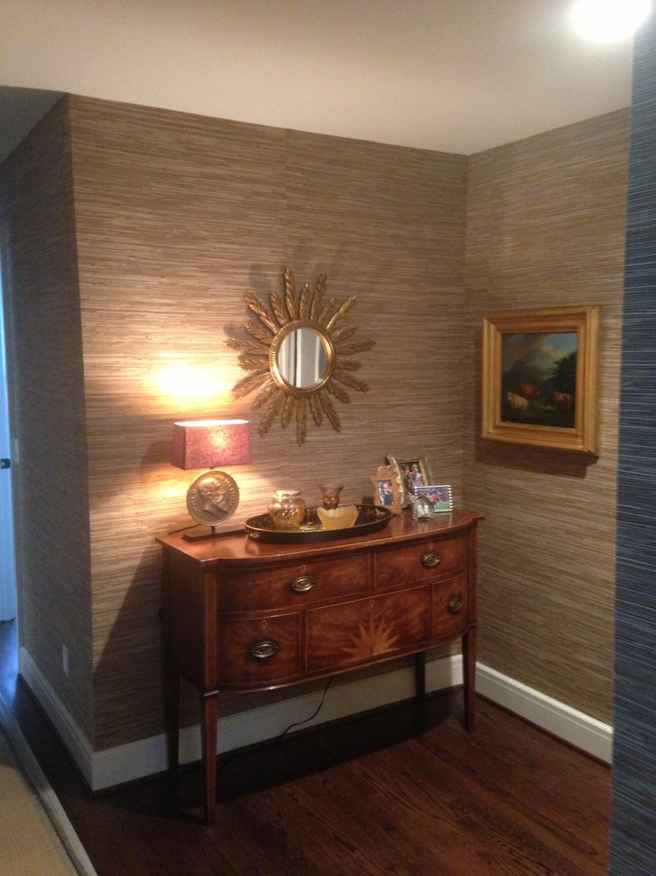 Wing Lake House Craftsman Entry Detroit by Bingham Development