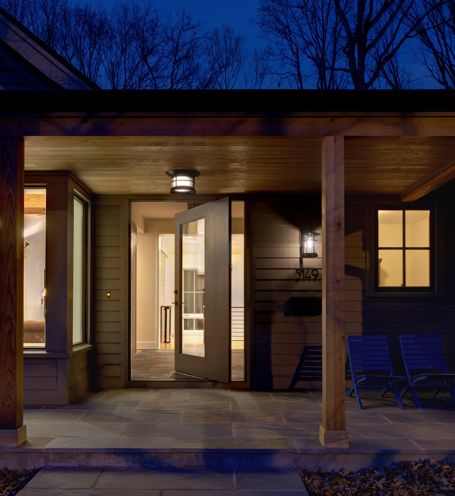 Entryway - contemporary entryway idea in DC Metro