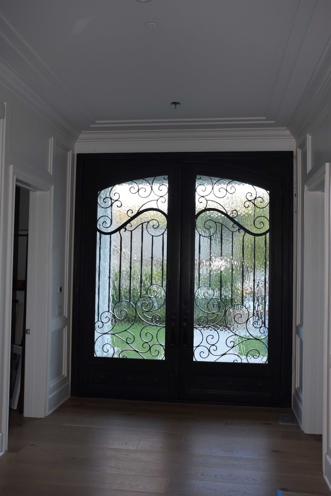 Wrought Iron Front Doors Industrial Entry Los Angeles by