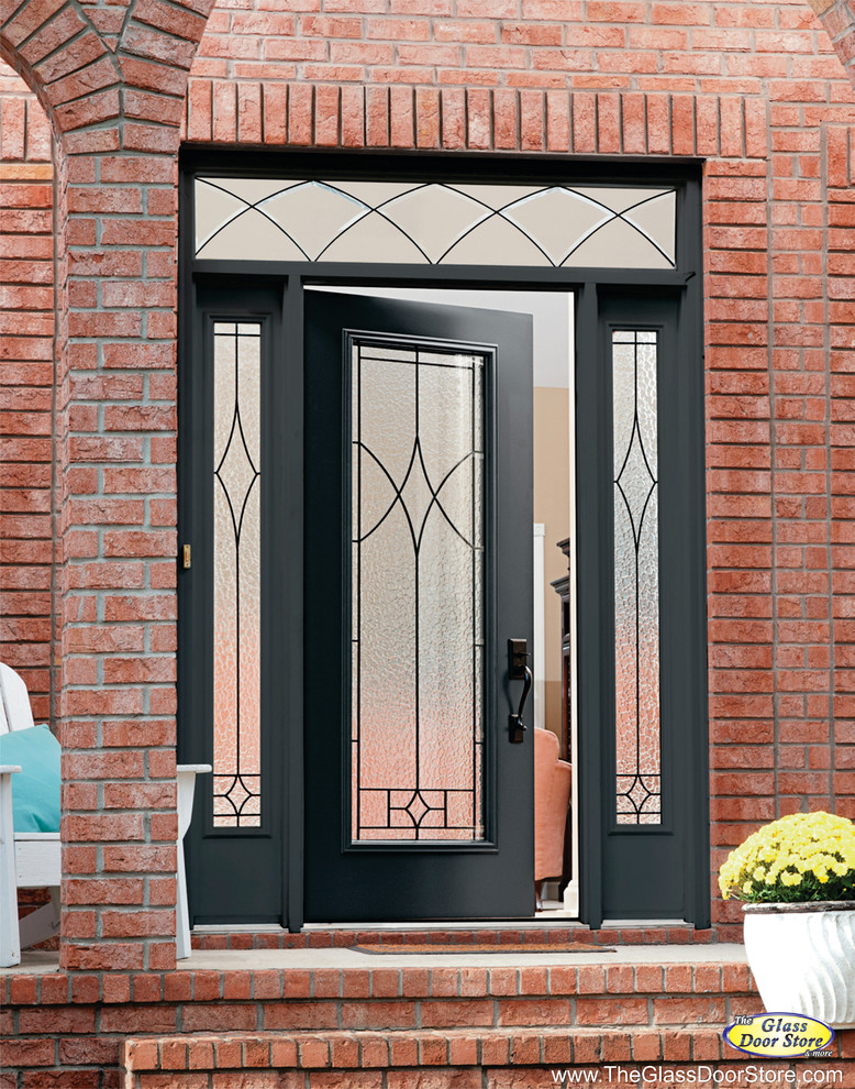 Wrought Iron Glass Front Entry Doors - Mediterranean - Entry - Tampa ...