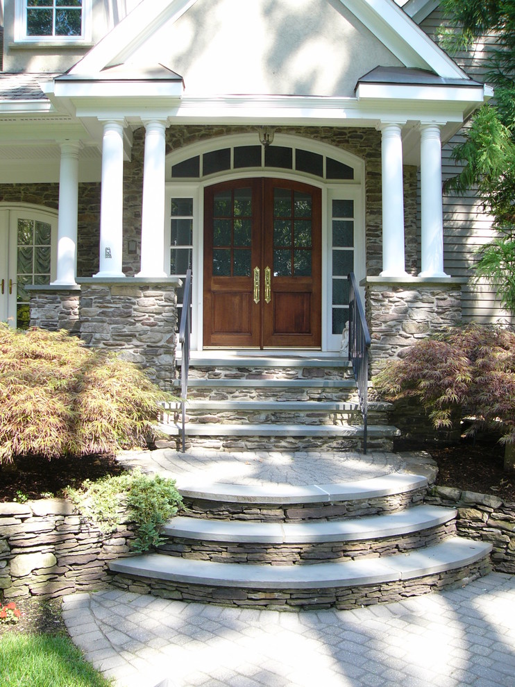 Wyckoff, NJ Front Landscape Traditional Entry New York by