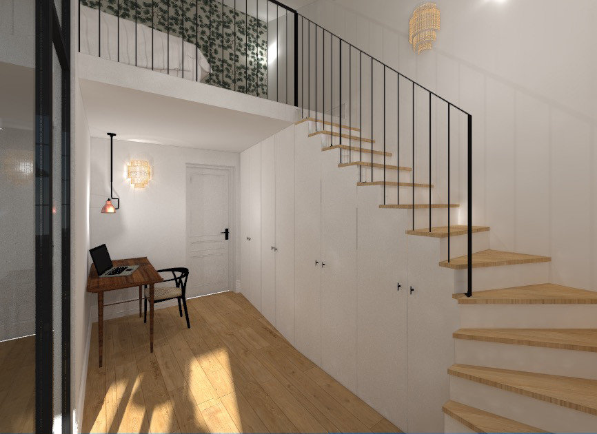 おしゃれな階段 壁紙 の画像 21年10月 Houzz ハウズ