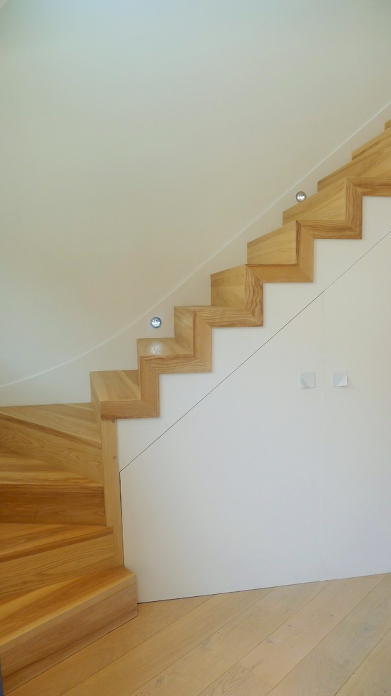 Design ideas for a contemporary staircase in Rennes.