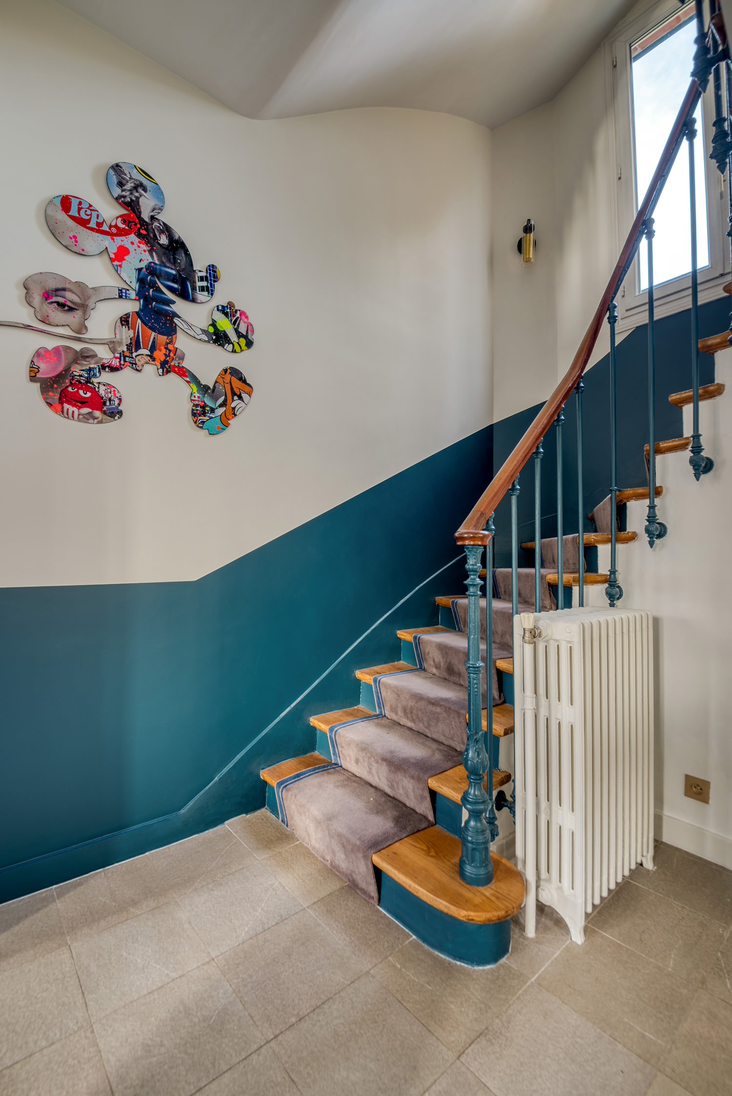 75 photos et idées déco d'escaliers peints - Janvier 2024 | Houzz FR
