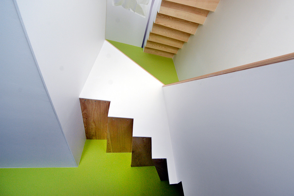 Inspiration for a contemporary staircase in Nancy.