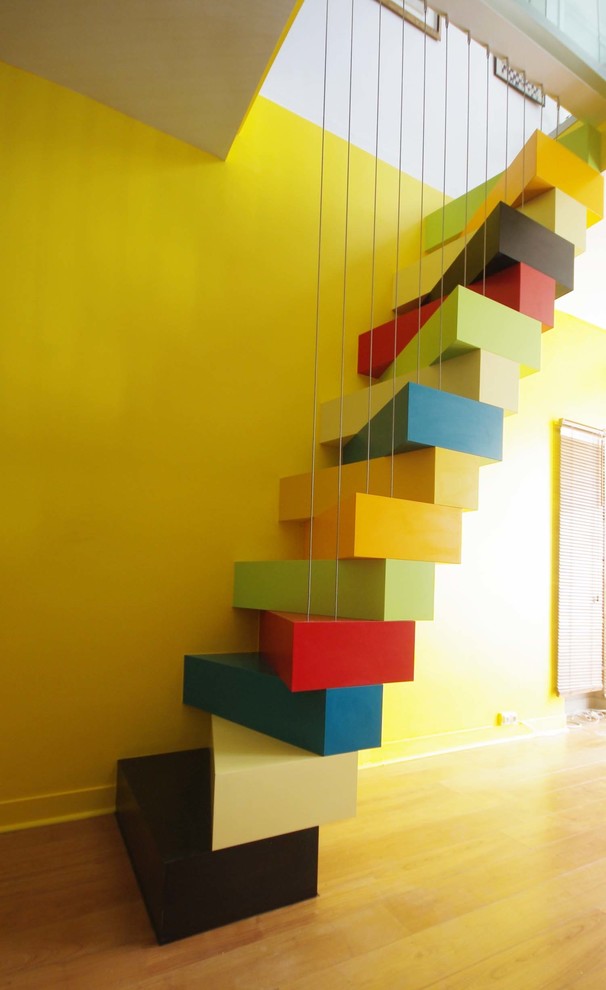 pop stair - Contemporary - Staircase - Paris - by IDEA | Houzz