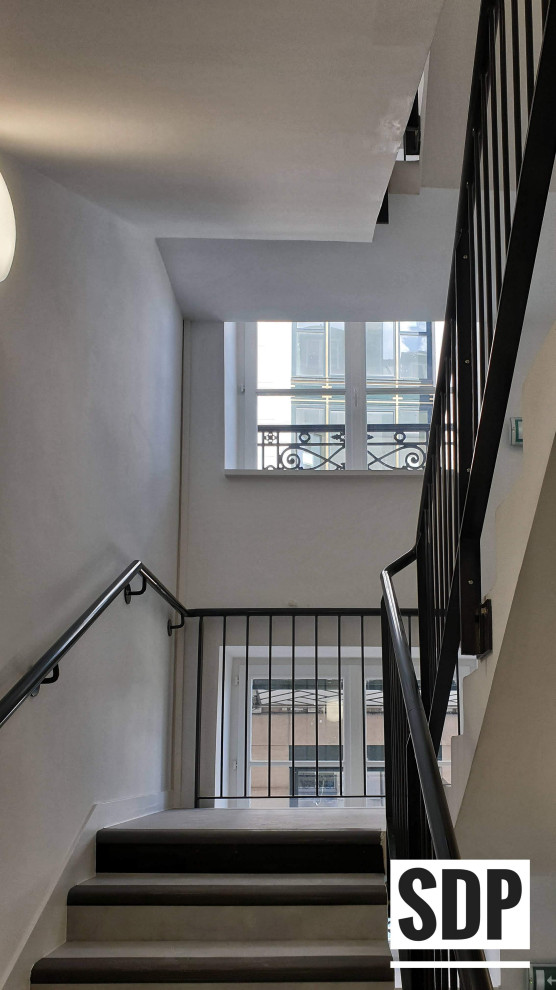 Rénovation immeuble de bureaux La Samaritaine - Moderne - Escalier ...