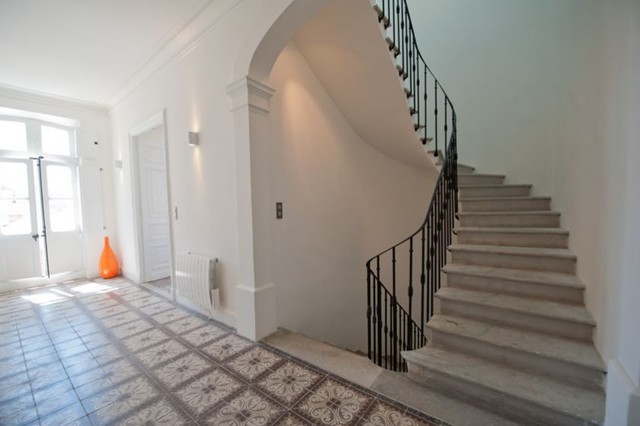 Renovation Maison De Maitre Contemporary Staircase Montpellier Houzz