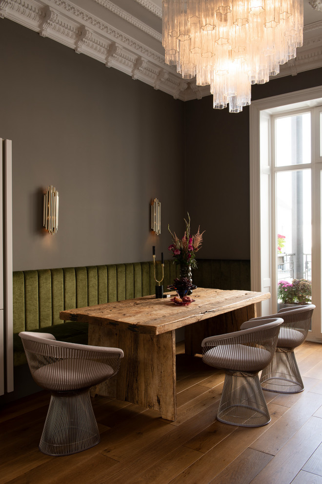 Dining room - contemporary dining room idea in Hamburg