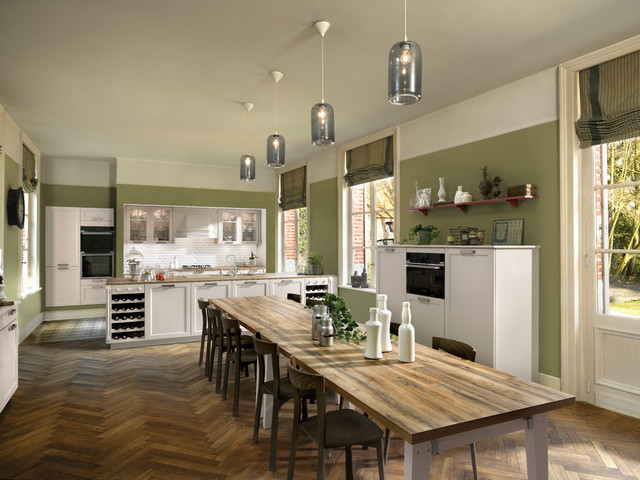 Englische Landhausküche von SCHMIDT Küchen zeigt den Weg zurück zur