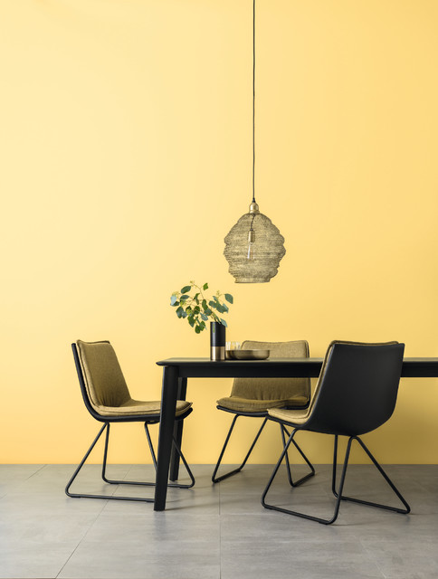 Schoner Wohnen Designfarben Freundliches Goldgelb Modern Esszimmer Hamburg Von Schoner Wohnen Farbe