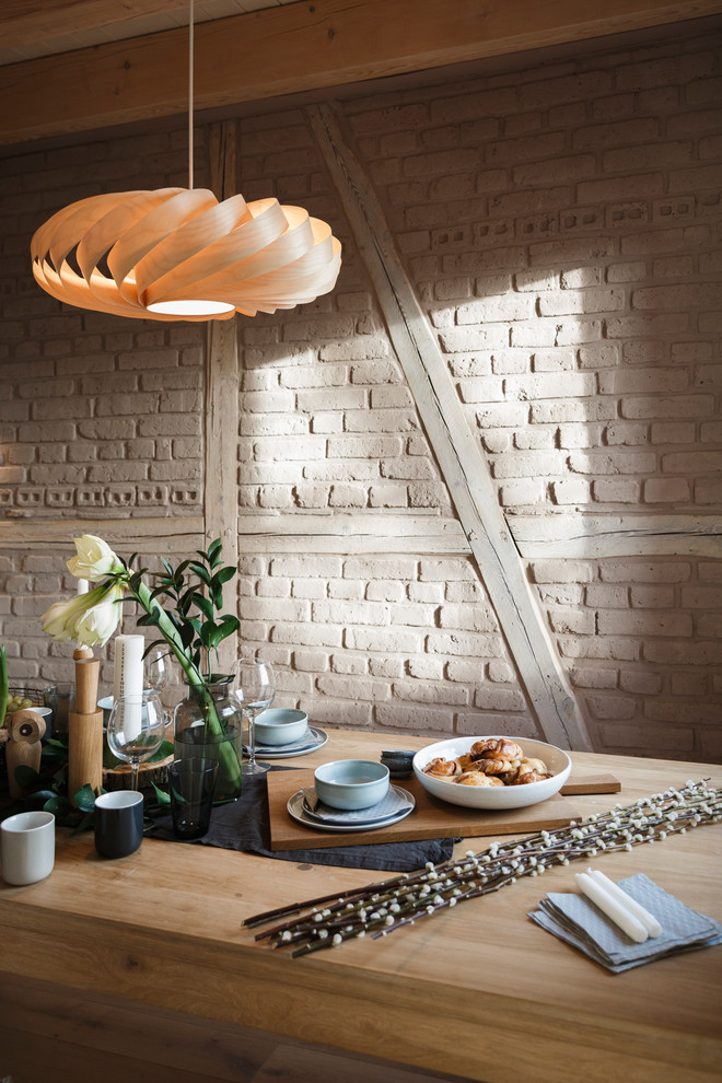 Stimmungsvolle Holzleuchte TR5 von Tom Rossau - Scandinavian - Dining Room  - Other - by HolzDesignPur | Houzz